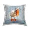Goose with Scooba Mask Outdoor Printed Pillow Design by Molly Mattin, 18 x 7 x 18